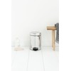 Brabantia Pedal Bin with Plastic Inner Bucket Steel