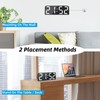 Koolertron Digital Wall Clock, Large Display, LED Clock with Remote