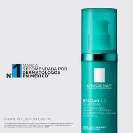 Effaclar Az Gel-crema Para Piel Adulta Con Tendencia Acneica