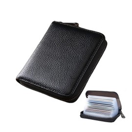BOBOAR Business Credit Card Holder Organizer Wallet Binder Case Book for Men Women with 22 Card Slots