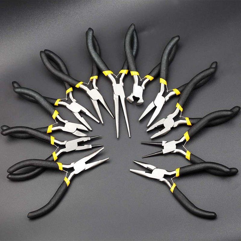 SPEEDWOX Mini Linesman Pliers Wire Cutter 4.5 Inch Multipurpose Combination