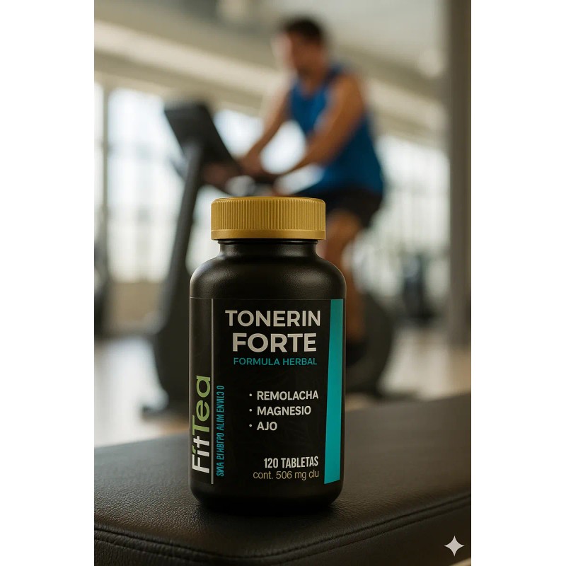 Tonerin Fittea Apoyo Herbal Cardiovascular 120 Cpsulas Sin Sabor