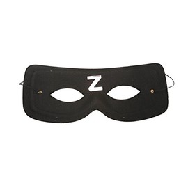 Viving Costumes 201629 Zorro Mask, Multi Color, One Size