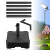 PFCTART 9.35 Ft Street Light Pole with Tank Base for
