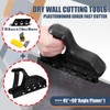 Drywall Chamfer Tools,Plasterboard Edger Fast Cutter,Precise 45° 60° Gypsum Board
