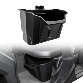 XATVXUTV Driver Under Seat Storage Bin for Can Am Defender, Large Underseat Storage Tool Box Organizer for HD5 HD7 HD8 HD9 HD10 MAX 2016-2025 Accessories, Replace OEM #715003399, 4 Gal/15L