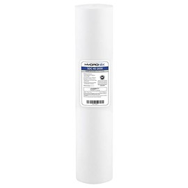 Hydronix SDC-45-2050 Whole House or Commercial NSF Polypropylene Sediment Water Filter Cartridge 4.5" x 20" - 50 micron