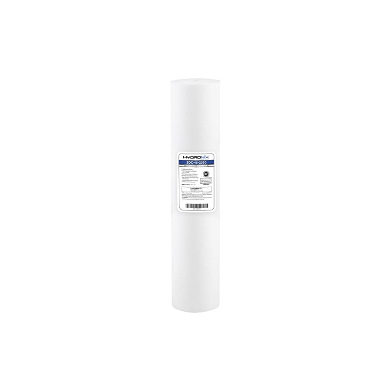 Hydronix SDC-45-2050 Whole House or Commercial NSF Polypropylene Sediment Water