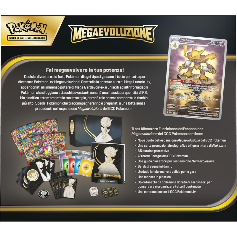 Pokémon: set Allenatore Fuoriclasse (Gardevoir) dell’espansione Megaevoluzione del GCC Pokémon