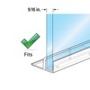 Prime-Line M 6221 Sliding Shower Door Bottom Guide, 5/8 In.