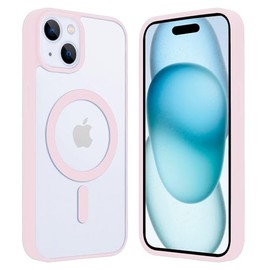 MR. GADGETS Funda Case Transparente Estuche Silicona Magnético [Carga Inalambrica] Máxima Protección, Bordes de Color Mate, Ajuste Delgado, para...   