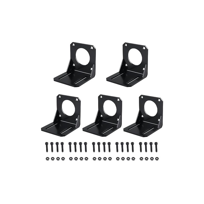 CNCMANS 5 x Stepper Motor Bracket 42 Stepper Motor Mount