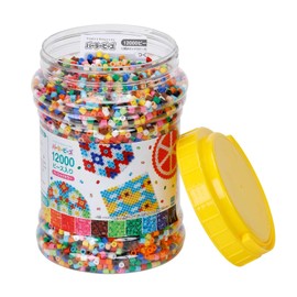 Kawada 80-17580 Perler Beads, 12000 Pieces, Basic Color