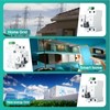 DEWIN Resettable Automatic Rearme Circuit Breaker, RCCB Automatic Reclosing Switch