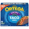 Ortega Taco Shells, Blue Corn, 4.1 Ounce, 10 Shells (Pack