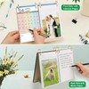 ZEEYUAN Photo Calendar 2025-2026 Desk Calendar for Your Own Photos