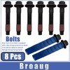 Broaug 6510141AA,06509863AA,6505316AA 1Set Engine Cylinder Head Bolts Compatible with Chrysler/Jeep/Dodge/Ram