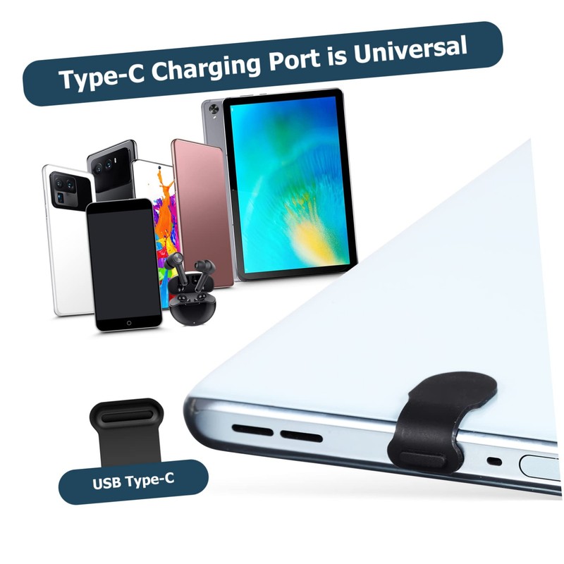 FONDOTIN 8piezas Protectores De Polvo USB C Tapones Antipolvo para