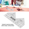90 Degree Ruler, 10 Inch 90 Degree Double Strip Ruler