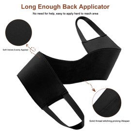 Self Tanner Back Applicator - Lotion Back Tanning Applicator for Self Tan Back Applicator, Achieve Smooth Even Finish on Hard-to-Reach Areas with Back Applicator for Self Tanning