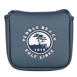 Golf Mallet Headcover Putter Cover for Odyssey 2 Ball Tailor Made Spider Putter for Small Mallet Type Magnetic Tree (Navy)