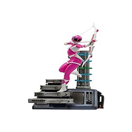 Iron Studios Power Rangers Pink Ranger 1/10 Scale | Power Rangers | 7" inches Collectible Figure