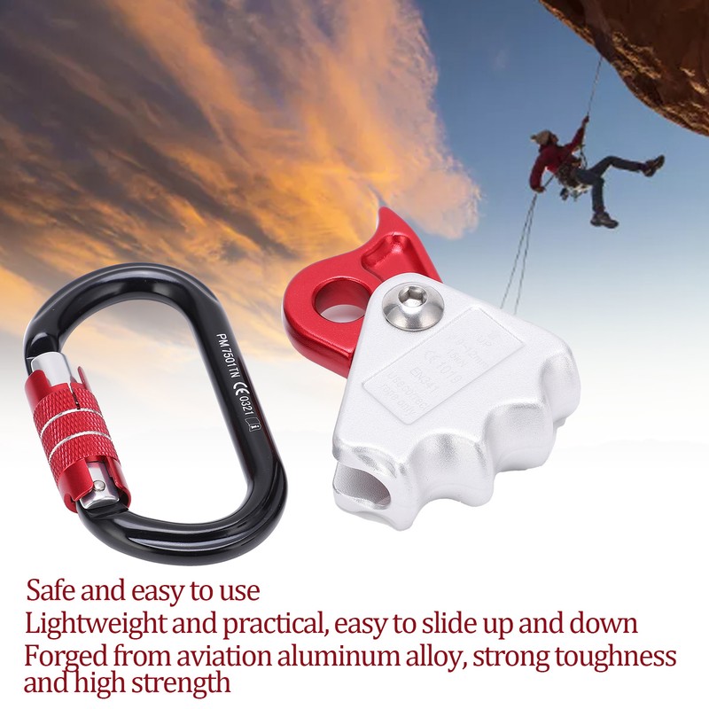 Rope Grab High Strength Safe Easily Use Slide Light Practical