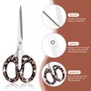 Multibey 6.3-Inch Glitter Rhinestone Scissors - Stainless Steel Cute Scissors