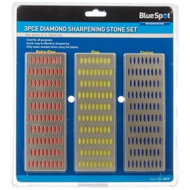 Blue Spot Tools 19275 B/SPOT 2 x 6-Inch Diamond Stone Set (3-Piece)