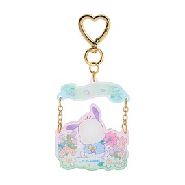Sanrio 561614 Acrylic Key Holder (Everyone is the Protagonist! Exciting Design) Pochacco Acrylic