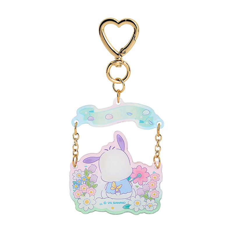 Sanrio 561614 Acrylic Key Holder (Everyone is the Protagonist! Exciting