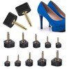 Keroius 10 Pairs High Heel Shoes Replacement Tips Shoe Repair