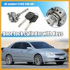 Partuto 1 Set Driver Side Door Lock Cylinder Set Kit