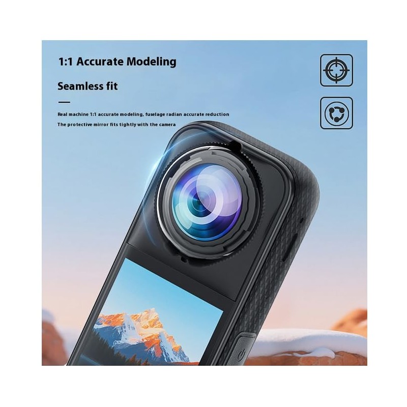 Insta360 X5 Lens Guard PC/Optical Glass Lens Protective Cover 92%