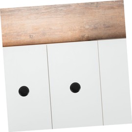 OSALADI 12pcs Wardrobe Vent Cover Round for Cabinets Furniture Easy Installation Lightweight Ventilation Accessory Opening