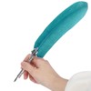 Quill Pen Set Feather Writing Dip Pen Stamp Students Teacher