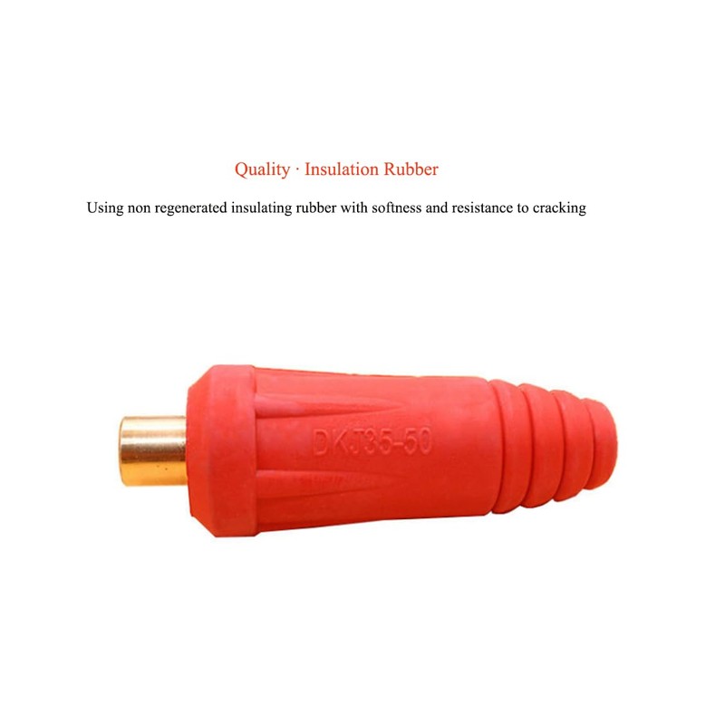 DKJ35-50 & DKJ50-70 TIG Welding Connector Plug & Socket Set