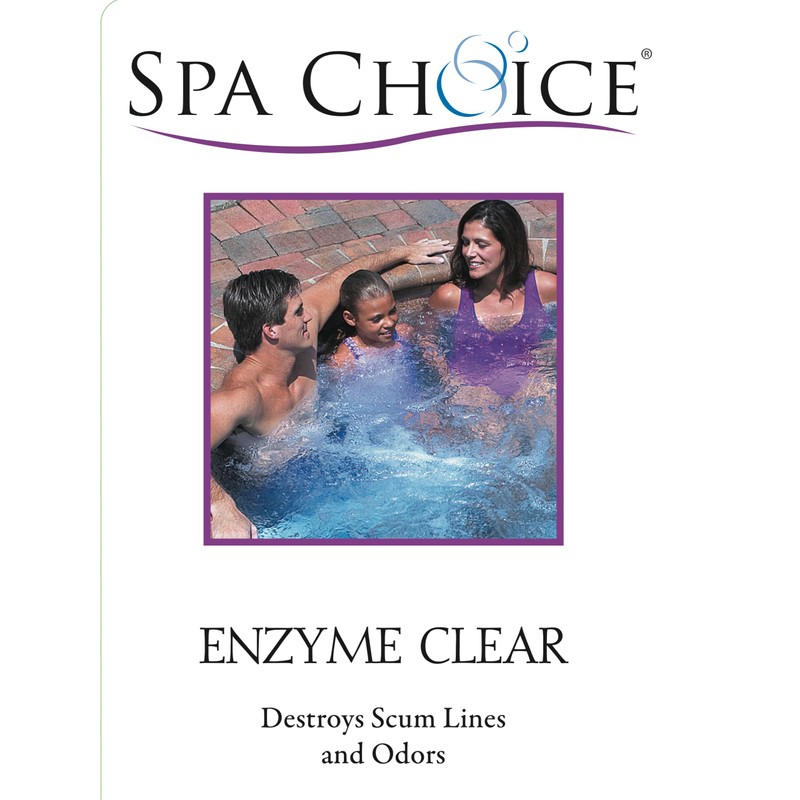 SpaChoice 1-Pint Premium Hot Tub Enzyme Clear, Spa Clarifier Hot