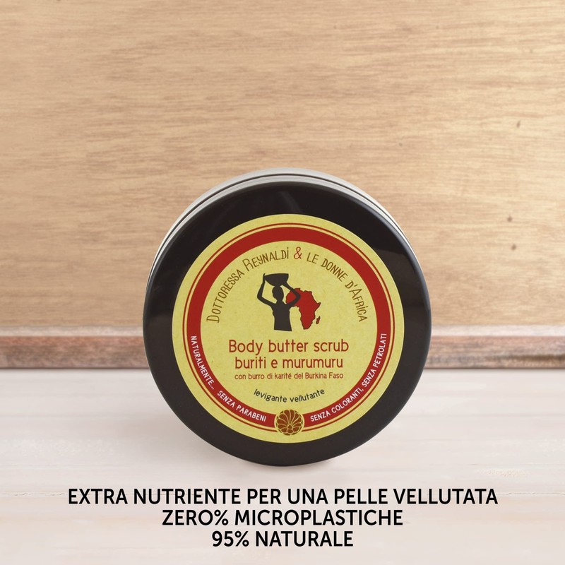 Body BUTTER Scrub Buriti und Murumuru 200 ml - von
