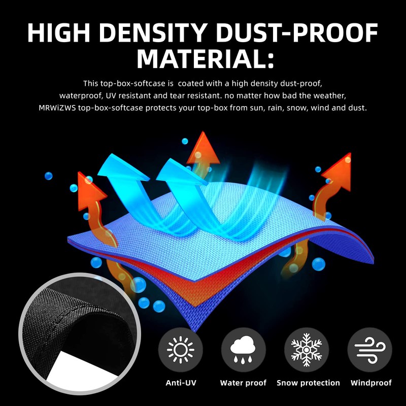 Better Roof Box Protection - Storage Cover (L196xW78xH43cm)