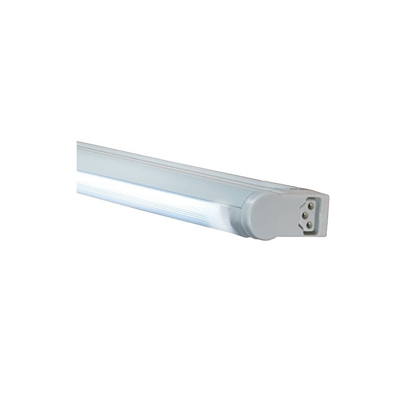 Jesco Lighting SG5A-8/64-SV Sleek Plus Adjustable Grounded 8-Watt T5 Light