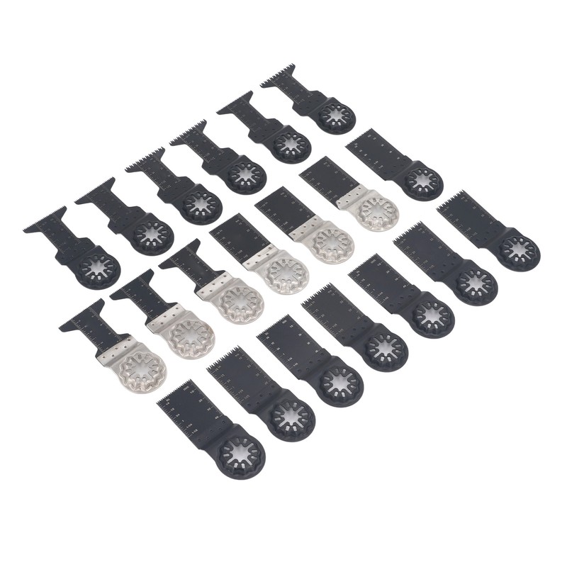 20Pcs Oscillating Saw Blade 34mm 40mm Cut Depth Multitool Blade