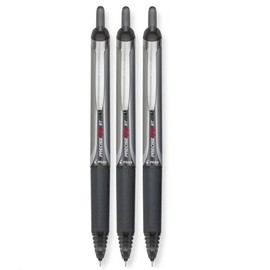 10 PENS: Pilot Precise V5 Retractable Black Pens, Single Pen (26062)