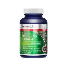6 months Natural Plus Spirulina Chlorophyll 180 tablets 2, 1 / 6개월 내츄럴플러스 스피루리나 엽록소 180정 2개, 1개
