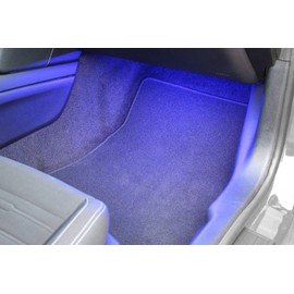 Starkey LED Blue Interior Footwell Light Kit - Compatible with Ford Mustang 2005-2014