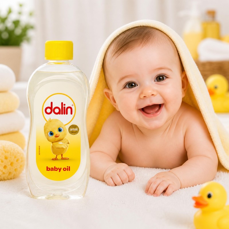 Dalin, Classic Baby Oil, For Sensitive Skin, Essential Skincare Oil
