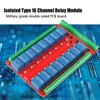 16 Channel Relay Module DC 5V with Optocoupler Insulation High/Low