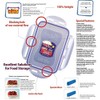 Lock & Lock, No BPA, Water Tight, Food Storage Container,