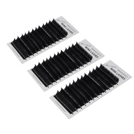Eyelash Extension Mink Lashes 3 Trays Combo C .20 X 11mm, 13mm & 15mm