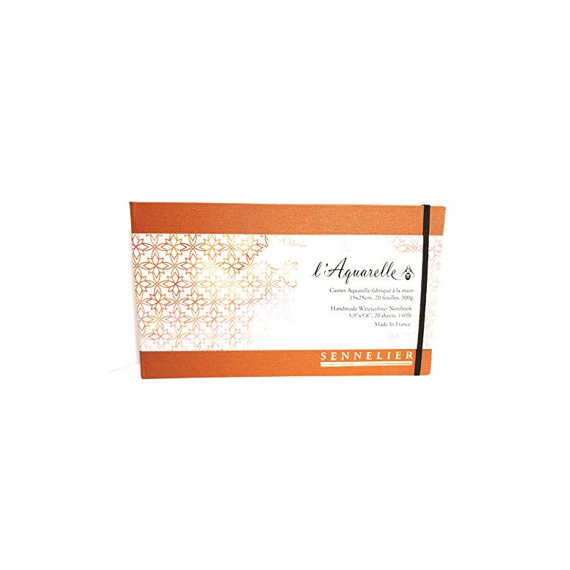 Sennelier Watercolour Pad, Handmade, Carnet Watercolours, Made by Handmade, Watercolour